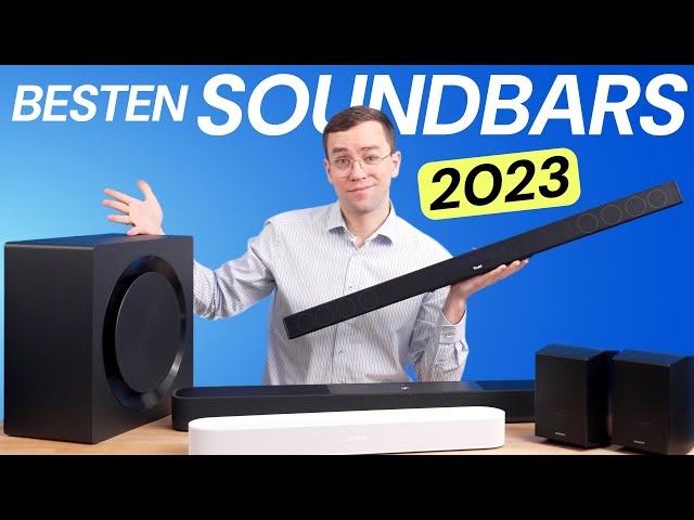 The best soundbars 2023 - Our RECOMMENDATION for every budget & every situation!