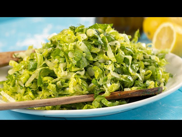 Maroulosalata: Greek Lettuce Salad