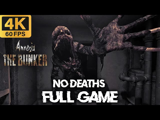 Amnesia: The Bunker FULL GAME Walkthrough - NO DEATHS (4K60FPS)