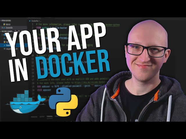 Docker VSCode Python Tutorial // Run your App in a Container