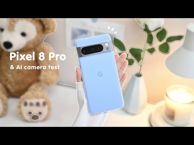 Pixel 8 Pro 🐳 aesthetic Unboxing | Camera test | AI tool | Genshin Impact
