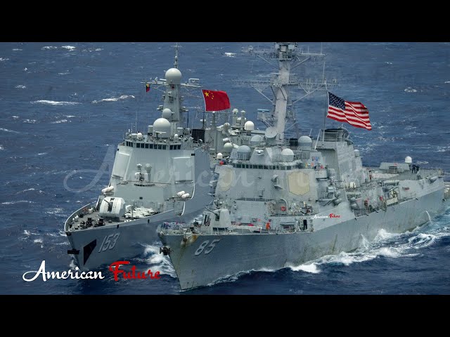 War begins! China combat forces Brutally intercepts US warship in South China Sea