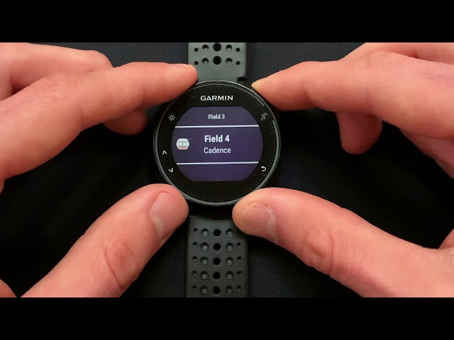Garmin Forerunner 235 Setup 1 of 2: Display and Record 'Stryd Power' On Your Watch In ‘Run’ Mode