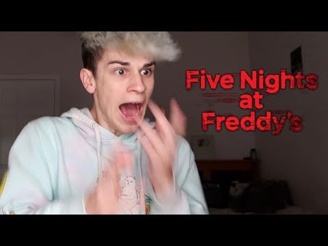 me playing five nights at Freddy’s (a series) 😱