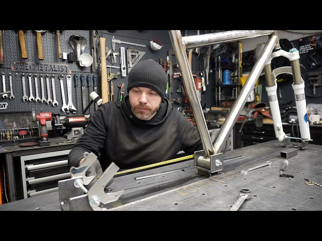 How to build a hand made bicycle frame with basic tools with YOSEPOWER Conversion Kit