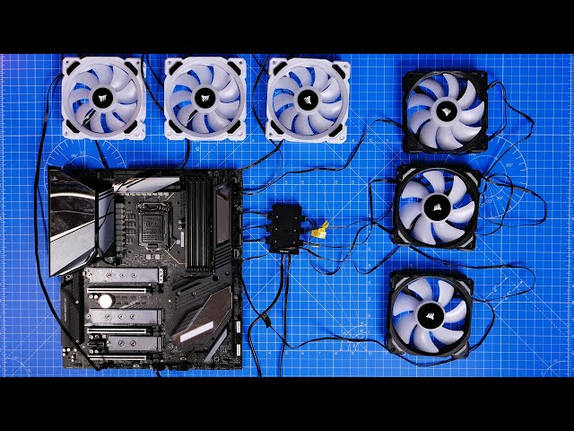 How to wire and setup Corsair RGB fans  - tips for adding RGB fans to your case easily