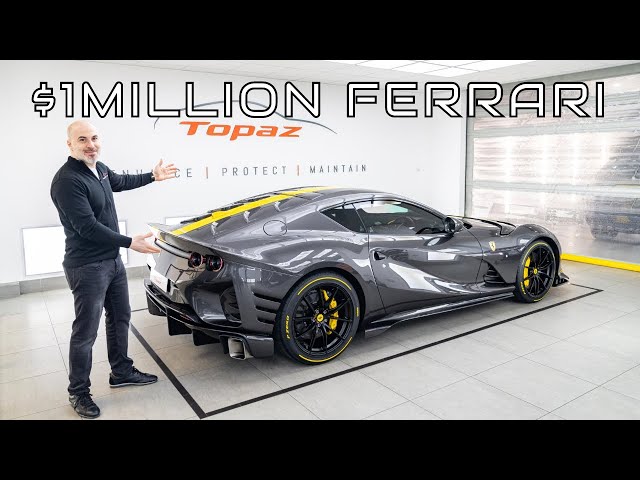 $1 Million Ferrari 812 Competizione - Paint Protection