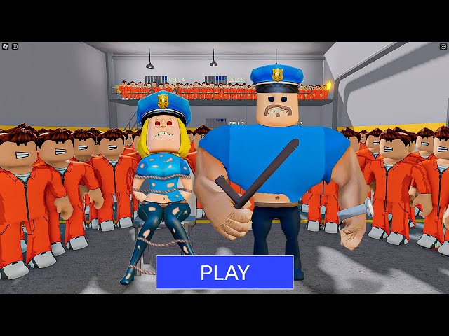 Barry Muscle HARD MODE vs Players Tsunami - BARRY'S PRISON RUN Full Gameplay (Roblox)
