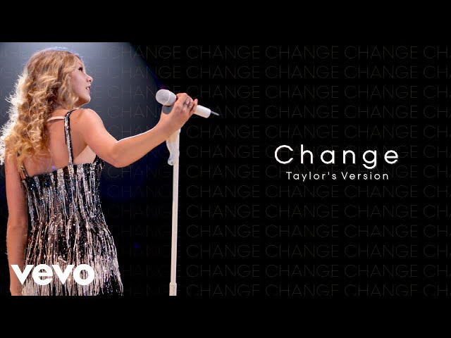 Taylor Swift - Change (Taylor's Version) (Lyric Video)