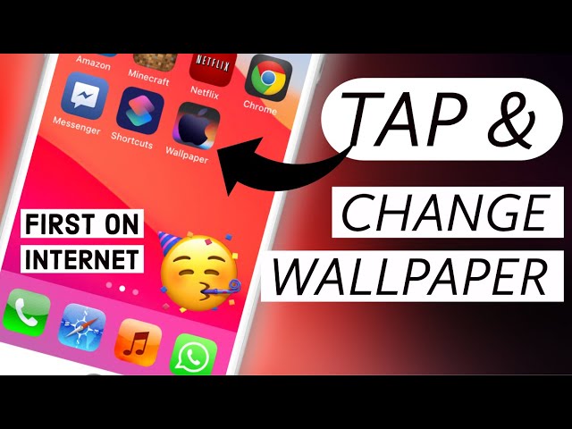 TAP and Change Wallpapers on iPhone | iOS 14.3 Shortcut for Changing Wallpapers Automatically