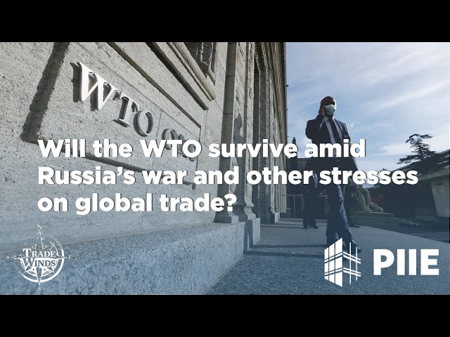 Will the WTO survive amid Russia's war and other stresses on global trade?