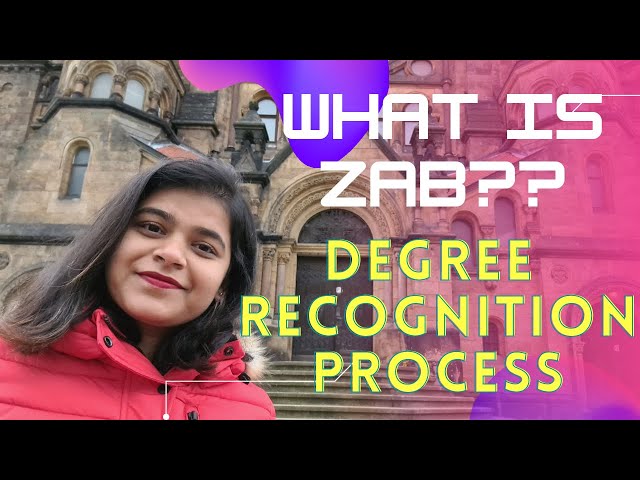 Degree Recognition in Germany | ZAB Certificate | Equivalence | Job Seeker Visa | Employment Visa