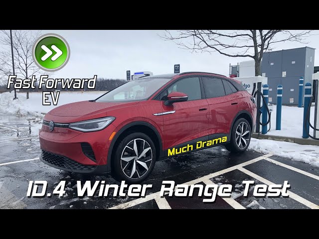 2023 ID.4 AWD Winter Range Test