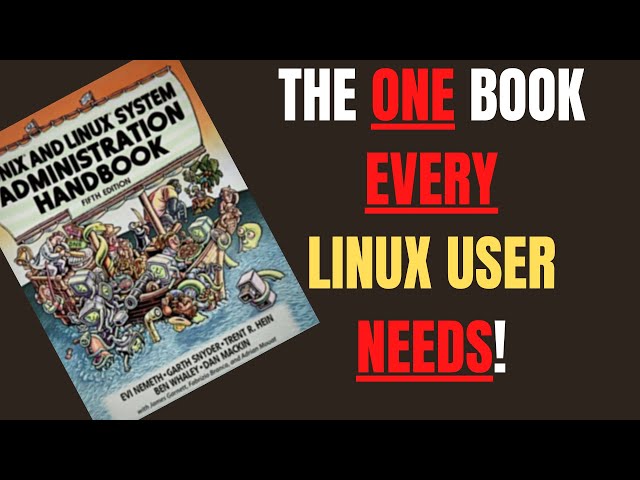 The ONE Book EVERY Linux User NEEDS To Own!