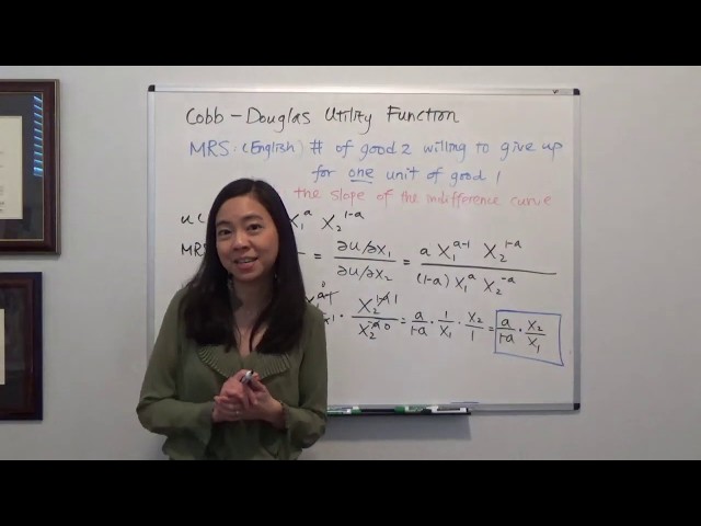 MRS of a Cobb-Douglas Utility Function (Varian Ch. 4)
