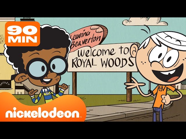 Loud House | Setiap Lokasi di Royal Woods! | Kompilasi 100 Menit | Nickelodeon Bahasa