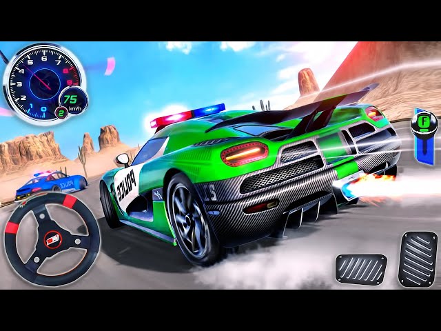 Police Car Driving Simulator 3D - Extreme Real Race Car Racing - Android GamePlay #2