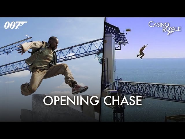 CASINO ROYALE | 007 & Mollaka Parkour Chase – Daniel Craig | James Bond