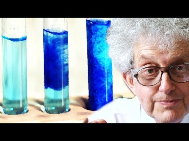 Copper Sulfate (slow motion) - Periodic Table of Videos