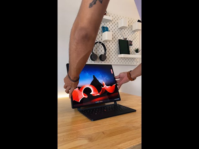 ASMR moment brought to you by the #ThinkPadX1Fold 🔊 #shorts #oddlysatisfying