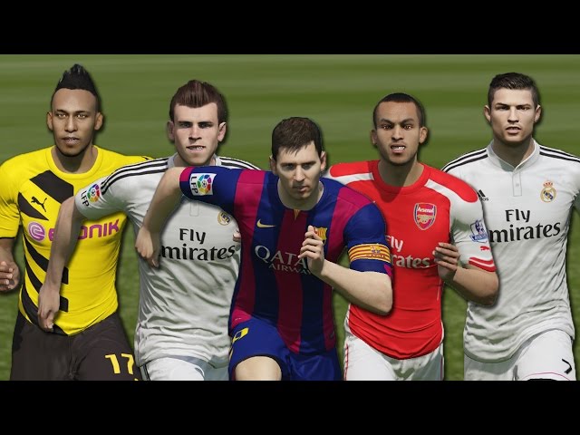 FIFA 15 Speed Test | Fastest players in FIFA WITHOUT BALL