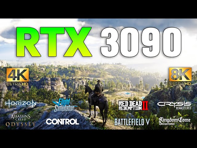GeForce RTX 3090 Test in 4K and 8K
