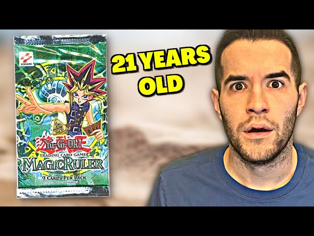 Opening VINTAGE Yugioh Packs From 2002!