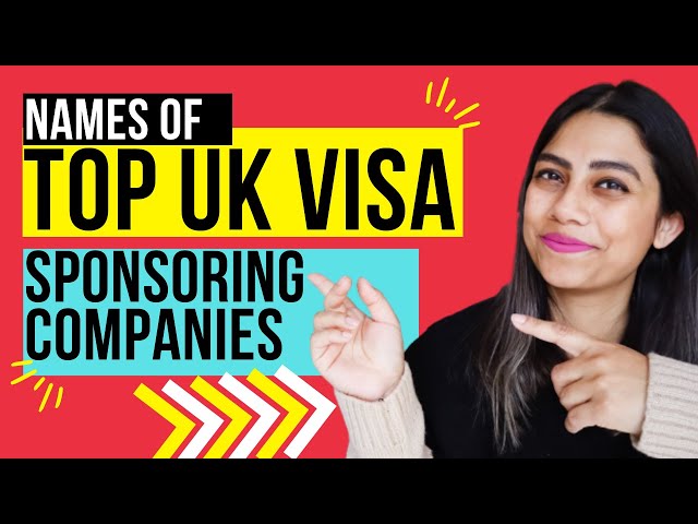 TOP UK COMPANIES SPONSORING SKILLED WORKER VISAS 🇬🇧  | UK VISA 2022 | UK Companies Hiring Now