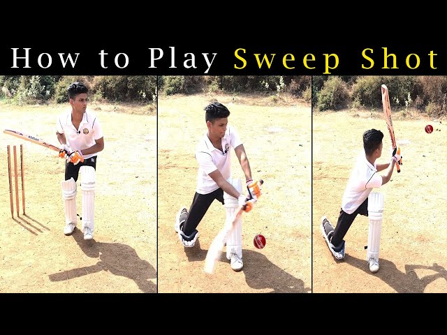 How to Play Sweep Shot in Cricket | Defense Against Spin Bowling | CricketBio