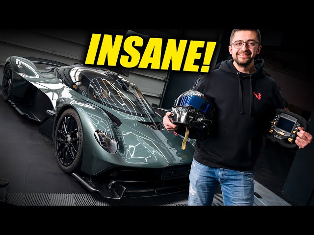 I Crashed Aston Martin Valkyrie on the Nürburgring 😅 (on the Sim)