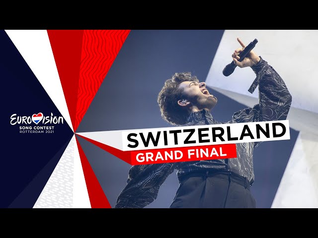 Gjon's Tears - Tout l'Univers - LIVE - Switzerland 🇨🇭 - Grand Final - Eurovision 2021