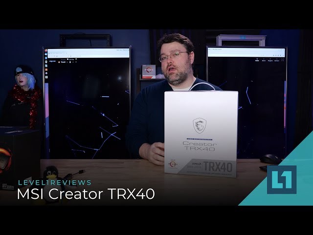 MSI Creator TRX40 Motherboard Review (And build w/MSI 2080 Super Gaming Trio)