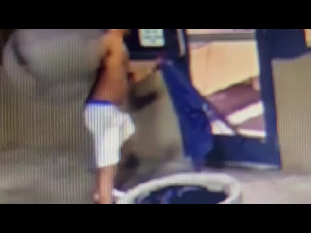 Man attempts to break parking garage door in West Hartford