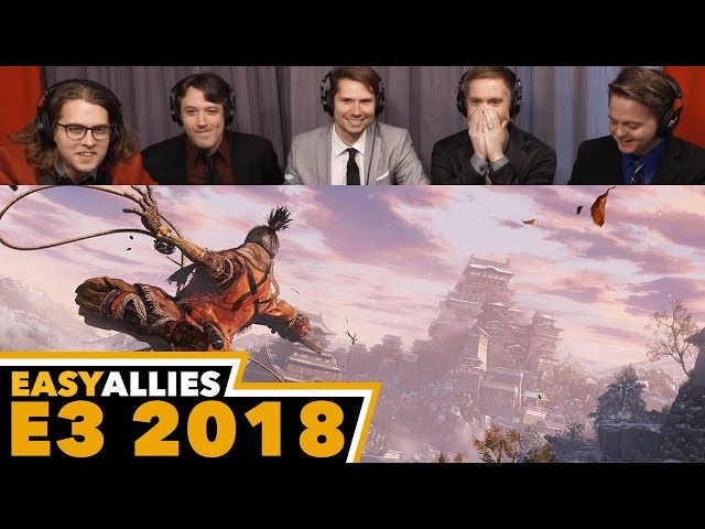 Sekiro: Shadows Die Twice - Easy Allies Reactions - E3 2018