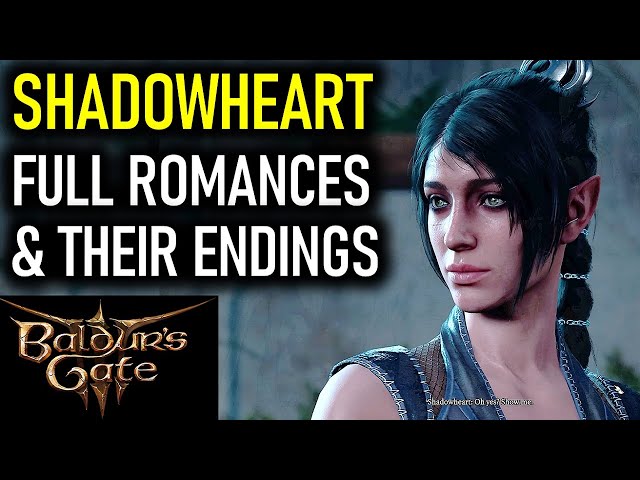 Shadowheart: All Romances & Their Endings | Baldur's Gate 3 (BG3)