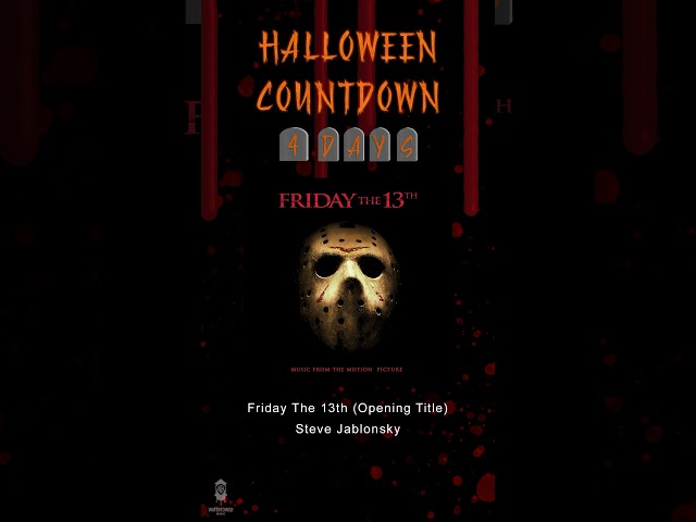 4 Days…🎃 #halloweencountdown #Fridaythe13th