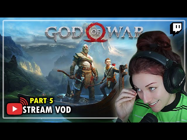 God of War playthrough (first time + PC port) PART 5 | Kruzadar LIVE Stream