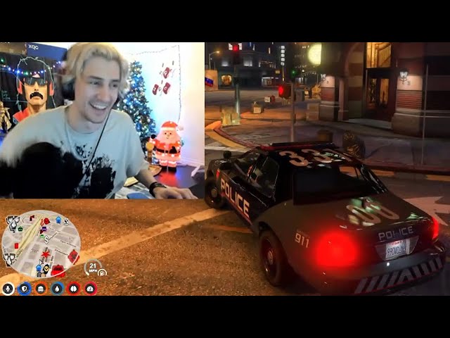 xQc is happy his NEW PC with RTX 4090 can finally run GTA RP
