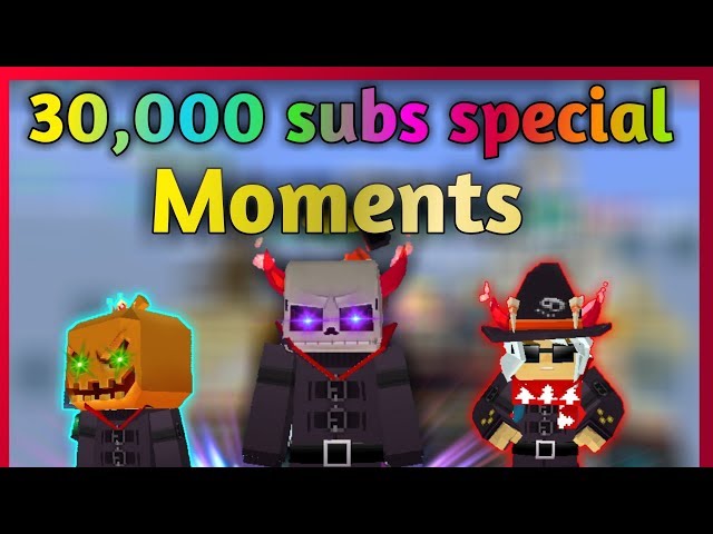 30k special Moments!! In Bed wars😎 [BlockmanGo]