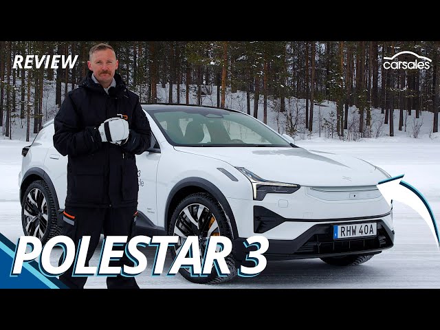 2024 Polestar 3 Review | Big new high-tech luxury electric SUV thrashed in the snow