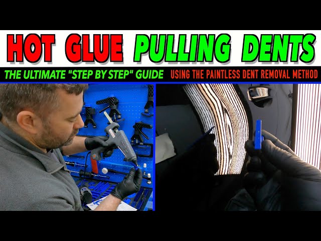 HOW TO GLUE PULL A CAR DENT! | Full Tutorial On Hot Glue | PDR | GPR