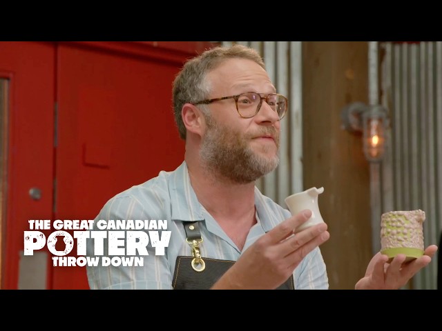 Seth Rogen has a passion for pottery, here he makes the perfect ashtray