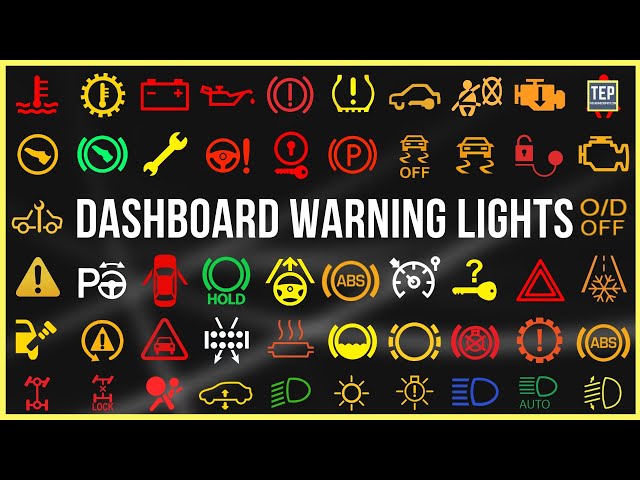 Every Dashboard Warning Lights in Your Car Explained | Part - 1