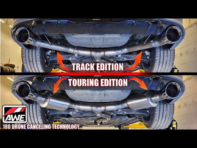 AWE Touring/Track Conv. Edition 3' Exhaust for the FE1 Civic Si & DE4 Integra Install & Sounds Clips