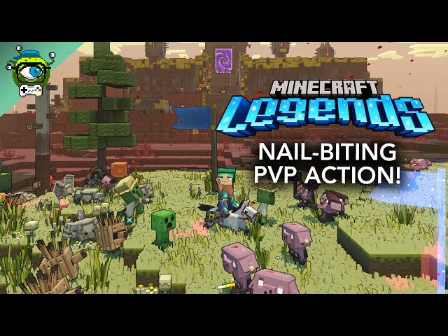 Minecraft Legends | 50 Minutes of Intense Multiplayer PvP Action!