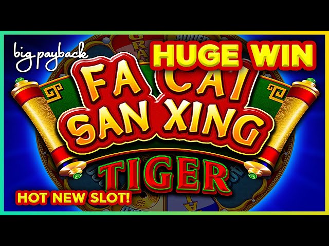 HUGE WIN!!! Fa Cai San Xing Tiger Slot - HOT NEW SLOT!
