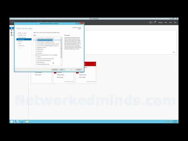 70-410 Objective 5.1 - Installing an Active Directory Domain Controller on Windows Server 2012 R2 La