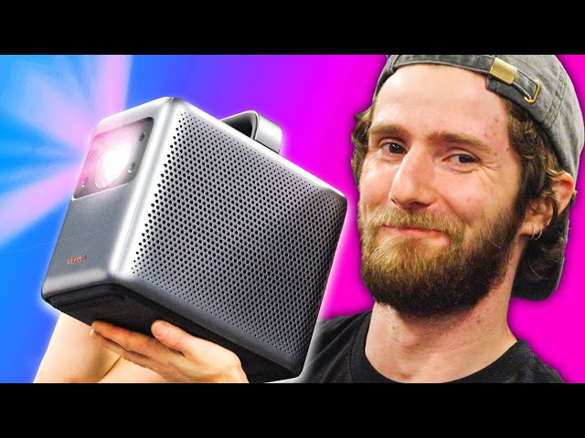 I'm STEALING this! - Nebula Cosmos Laser 4K Projector