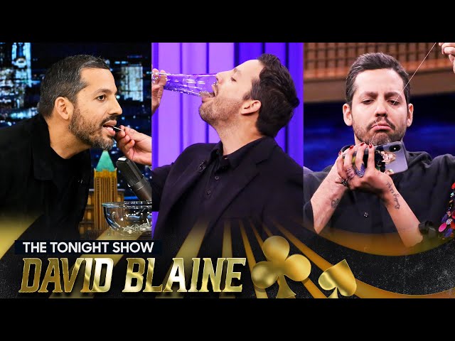 The Best of David Blaine | The Tonight Show Starring Jimmy Fallon