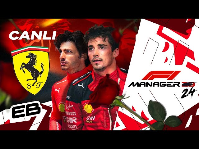 F1 Manager 2024 Sezonu: Leclerc vs Sainz Kızıl Savaş #5